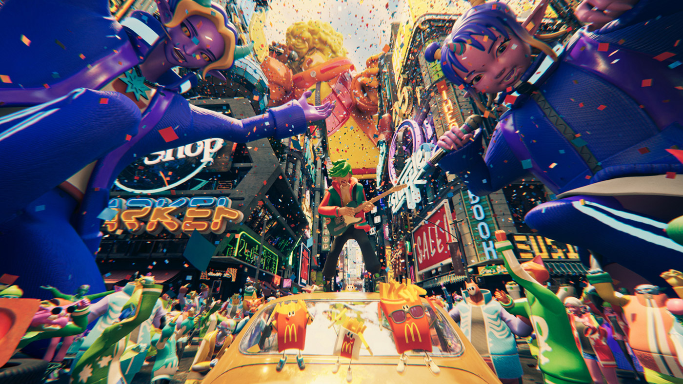 Tiro Remix/YOASOBI “Gunjou (Blue)” x Vaundy “Hana-Uranai (Flower Fortune)” McDonald’s Japan Ltd.: Reviewed by Laura MacGregor