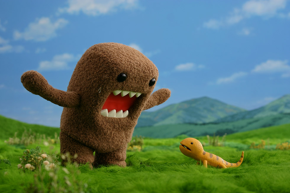 Domo-kun and the Egg