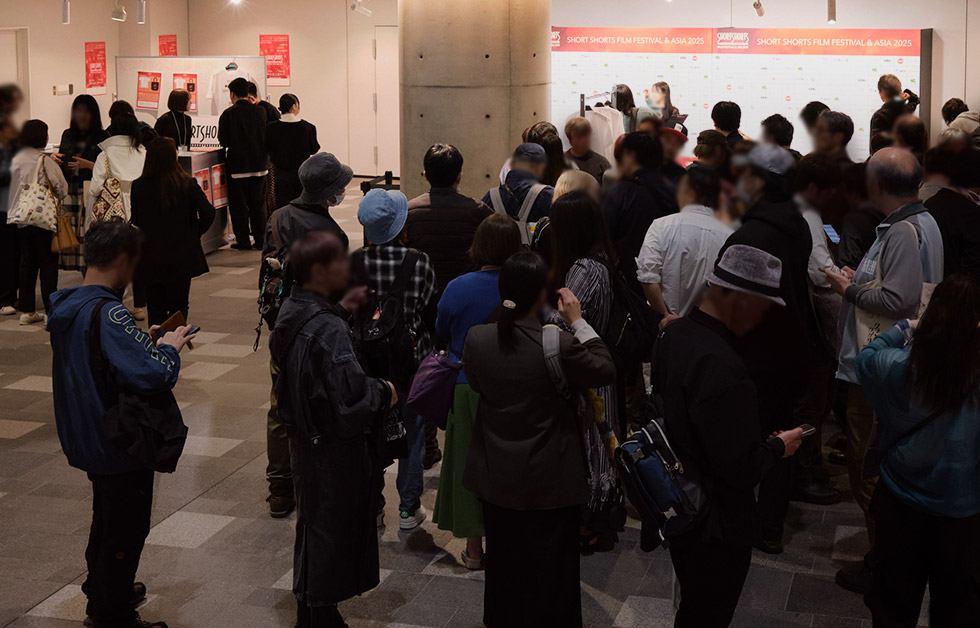 秋の国際短編映画祭の会場